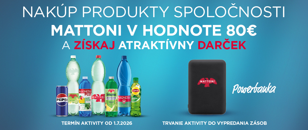 Mattoni produkty pitný režim