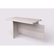 Doplnkový stôl Lenza Wels, 130x76,2x70 cm, agát svetlý