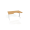 Pracovný stôl Motion Ergo, ZO, 3S, 180x61-128x90 cm, buk/biely