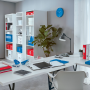 Zošívačka Leitz NeXXt WOW 5528 mini červená