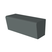 Čalúnená sedačka CUBE CHAT SOFA malá, 70x50x50 cm, plus