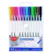 Sada linerov KEYROAD Fine 0,4 mm, 12 ks, mix farieb