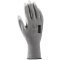Rukavice polyester, polomáčané BUCK, sivé veľ. 10/XL
