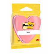Samolepiaci bloček SRDCE 70x70mm 225 lístkov