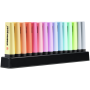 Sada zvýrazňovačov  STABILO BOSS ORIGINAL Pastel  15 ks Stolný set   so 14 rôznymi farbami
