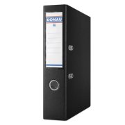 Zakladač pákový DONAU kartón/PP, A4/75 mm, čierny