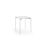 Konferenčný stolík Chic CS30, 45x45x60cm, celokovový, biely