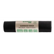 Vrecia DONAU ECO strong, 60 ℓ,30 mic, 10 ks, čierne, LDPE