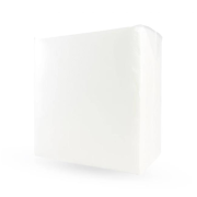 Papierové servítky 1-vrstvové 33 x 33cm biele (100 ks)