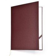 Obal na diplomy a certifikáty Standard, bordová