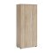 Šatníková skriňa BASIC s výsuvným vešiakom, so zámkom, 80x40x182,1cm, dub Sonoma