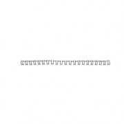 Drôtové hrebene GBC Multibind 21kr. 6mm čierne